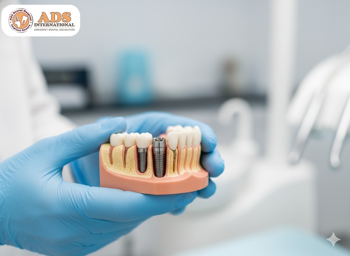 Long-Term Side Effects of Dental Implants? 1 illustration of dental implants showing side effects of dental implants