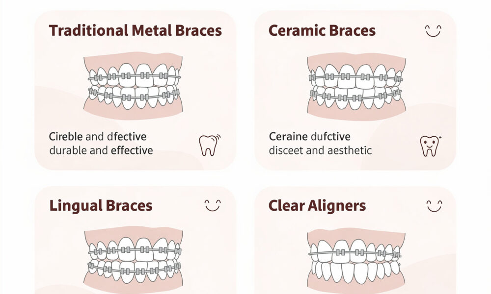 image showing the best Types of Dental Braces 