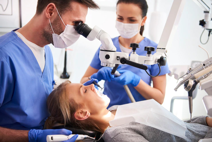 Painless injection technology at ADS Dental Hospital